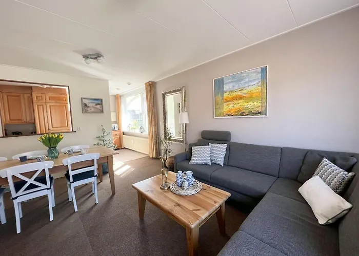 Vakantiewoning Met Dakterras - 150M Van Strand